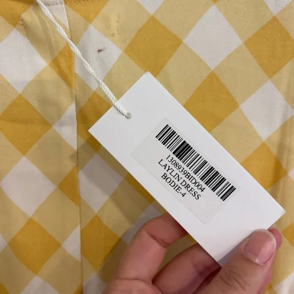 NWT reformation laylin dress in bodie - Image 8