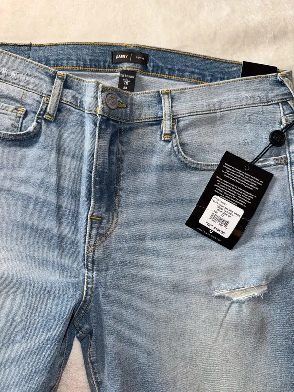 True Religion Jeans Women’s Skinny Danny Tapered size 33 - Image 3