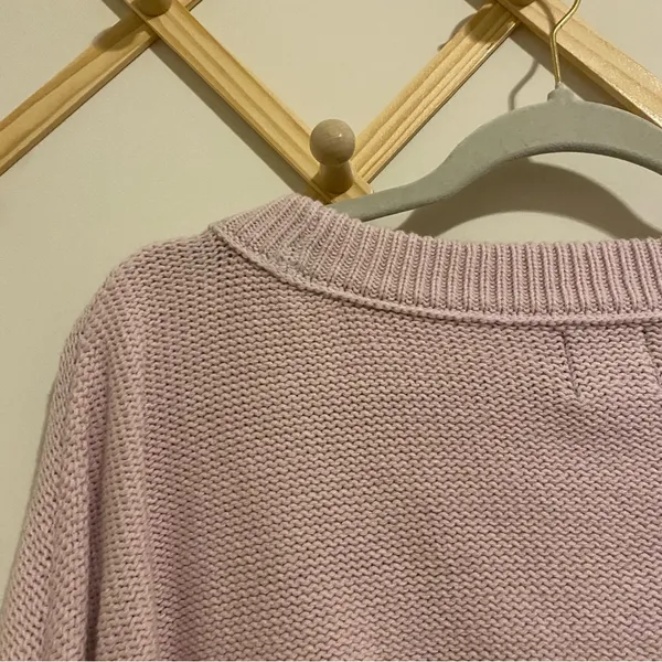 BDG Pink Cropped Cardigan Sweater size Large - Image 6