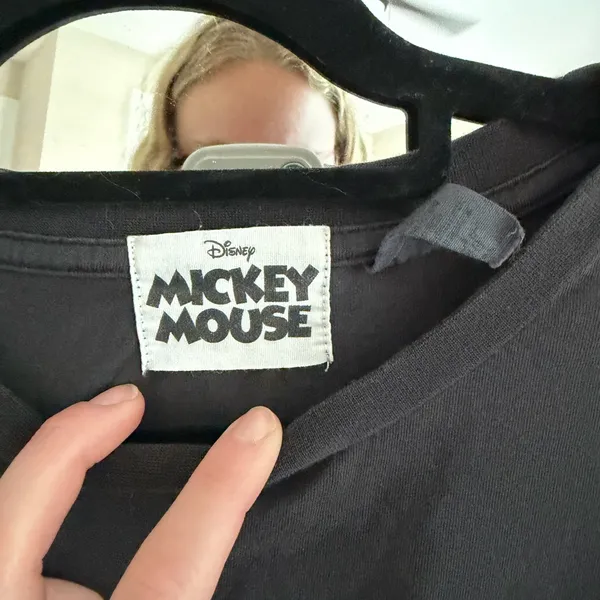 Disney Mickey Mouse Charcoal Tee - Image 3