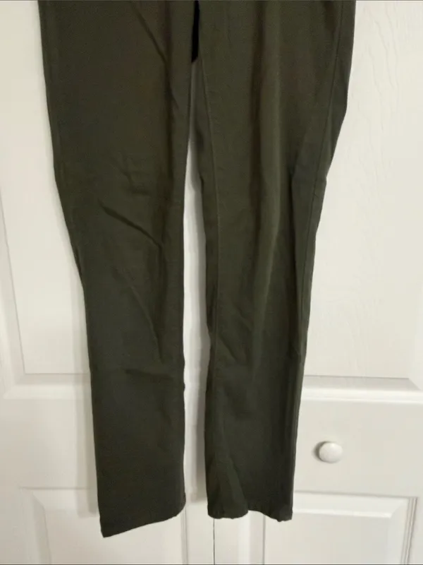 EDDIE BAUER Olive Green Women's Jeans - Image 6