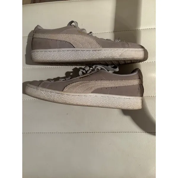 PUMA Suede Classic Sneakers Women's Shoes Gray‎ Casual Comfort Walking - Image 6