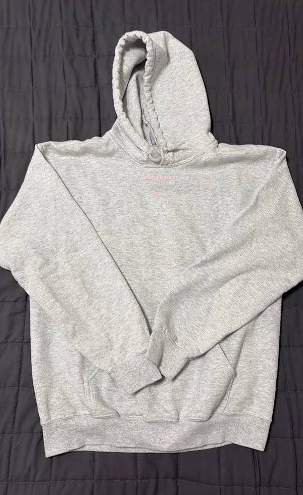 Lonely Ghost Hoodie Text Me When You Get Home - Image 2