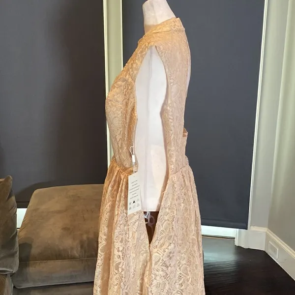 Women’s Short Halter Homecoming Party Dress Open Back Side Zip Size M NWT - Image 8