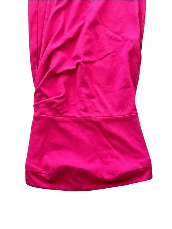 NBD Revolve Women’s Lucilda Strapless Bodycon Gown Hot Pink Maxi Dress - Image 3