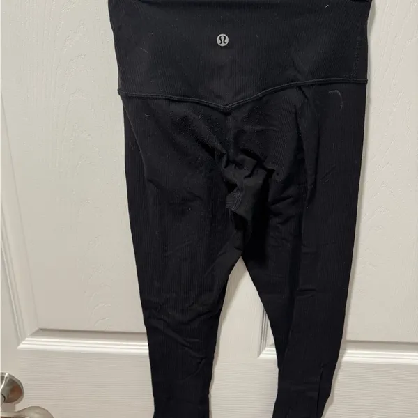 lululemon athletica Midnight Black Leggings - Image 3
