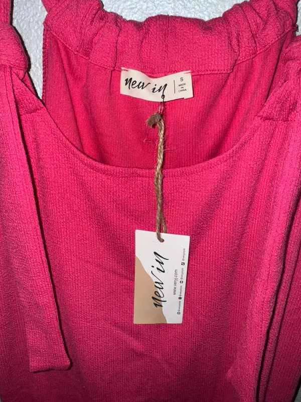 New In Hot Pink Romper - Image 3