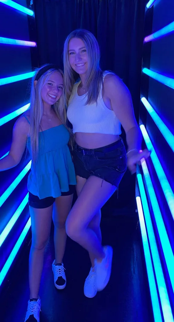 Blue Tiered Top - Image 2