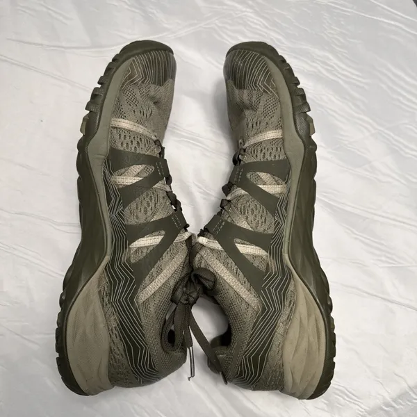 Womens Merrell J41286 Siren Hex Q2 E-Mesh Olive Hiking Shoe - Size 10 Euc41 - Image 7