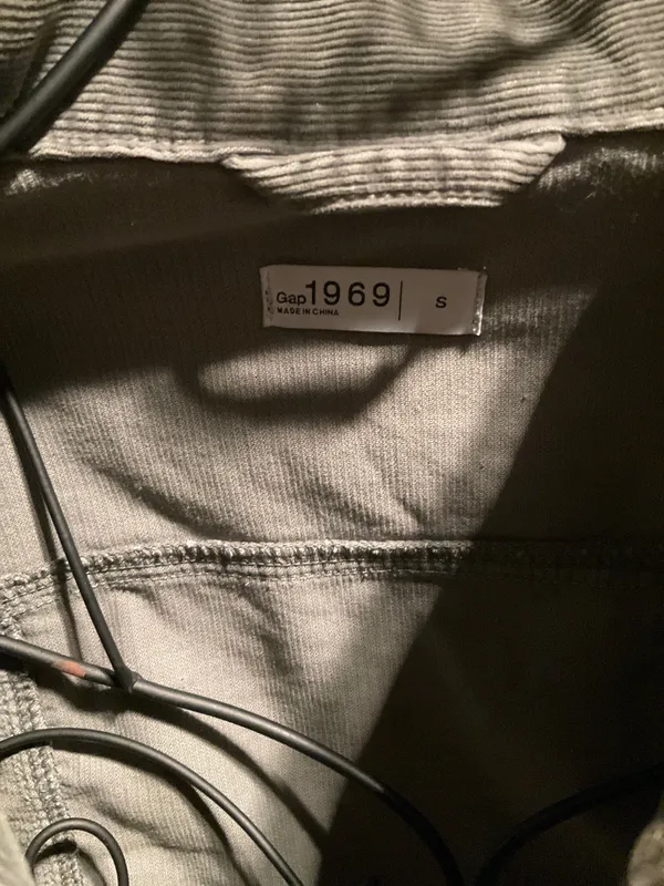 Gap Gray Corduroy Jacket Sz. S - Image 2