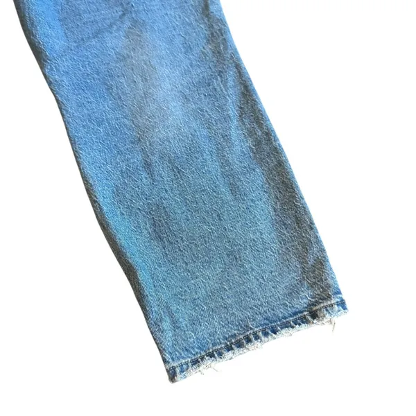 Good American Good Mom Light Wash Jeans Straight Leg Cotton Size 15 Women's - Image 11