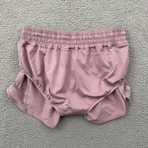 Lululemon Hotty Hot Shorts High Rise 2.5" Rose Blush Athletic Athleisure Women 8 - Image 4