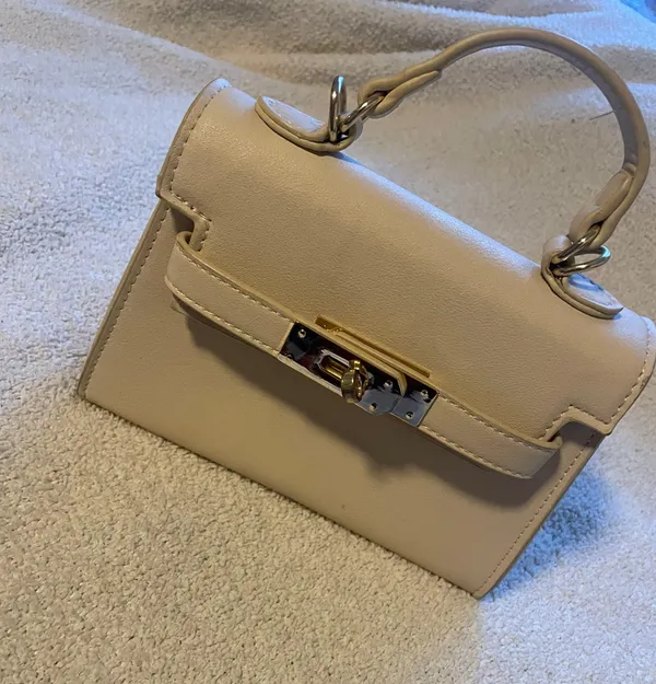 Mini Purse Bag Tan - Image 2