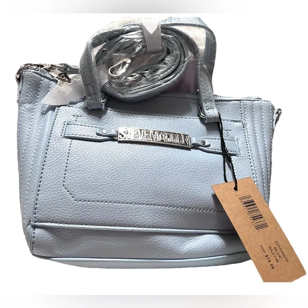 NWT STEVE MADDEN BASTIN CROSSBODY -Lt Sky Blue - Image 8