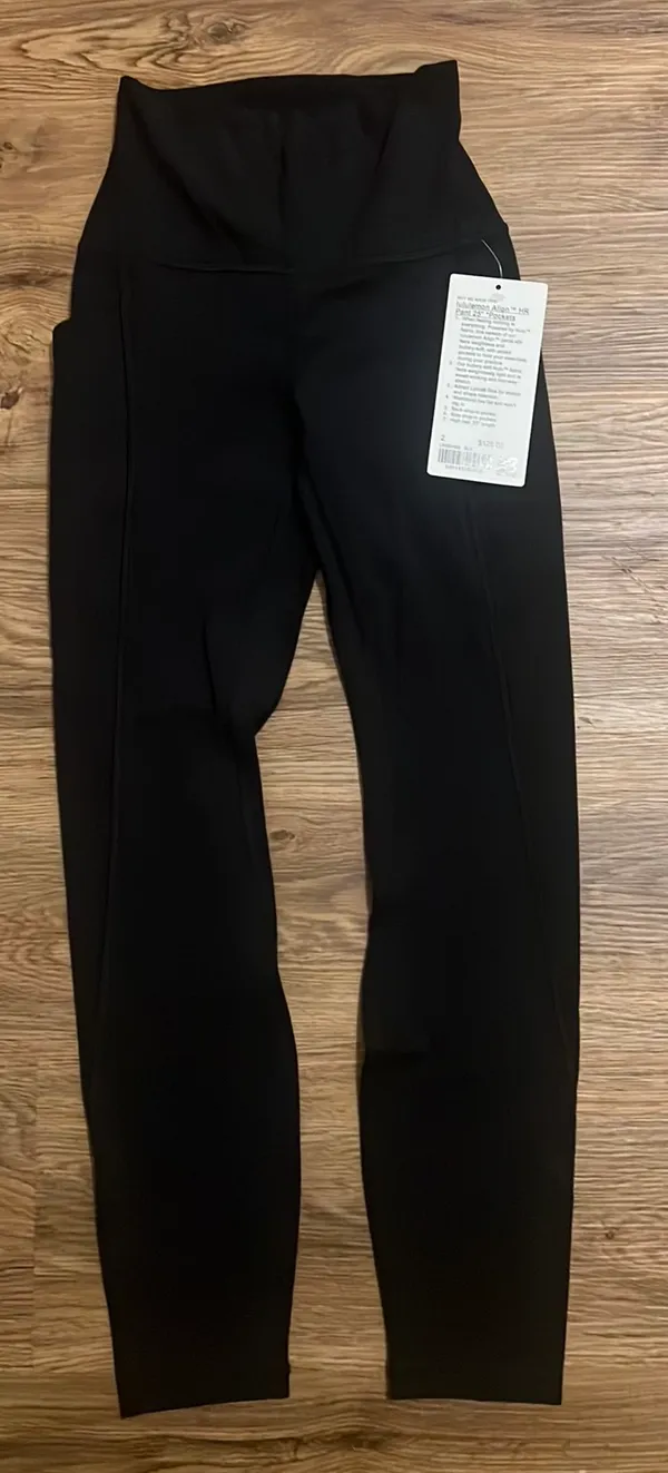 Lululemon Align 25” Leggings With Pockets Size 2 - Image 4