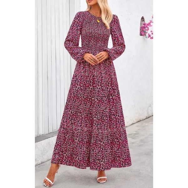 PRETTYGARDEN Flowy Casual Maxi Dress in Size Medium - Image 2