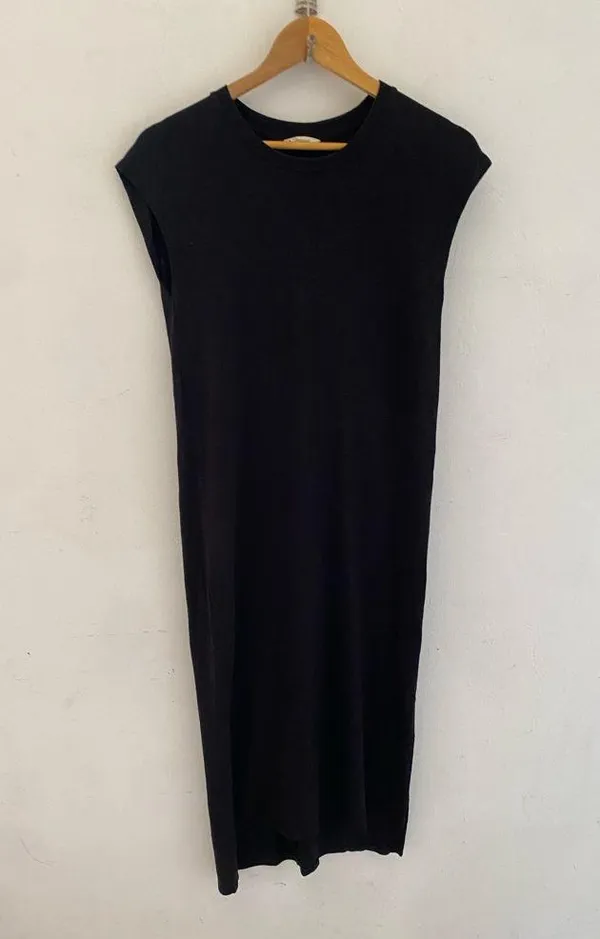 Madewell black Sleeveless Midi Dress - Image 2