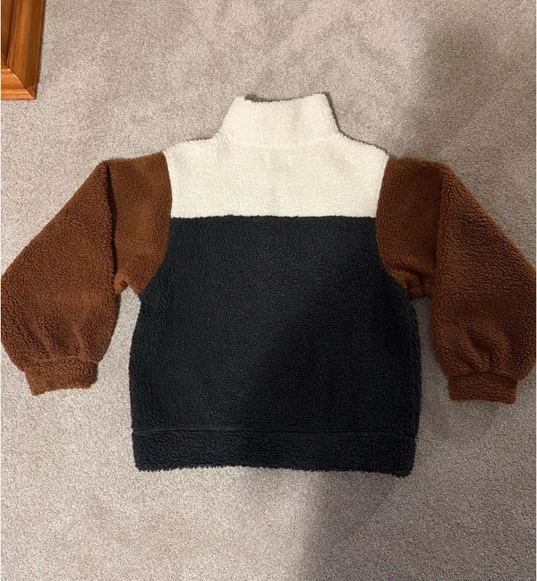 Universal Threads Sherpa Color Block Quarter-Zip - Image 3