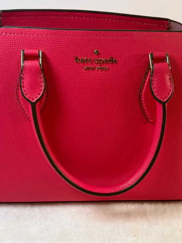 Kate Spade Darcy Small Satchel Crossbody Bikini Pink no strap - Image 4