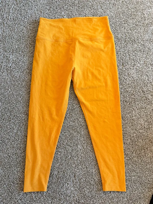 Beyond Yoga Creamsicle Orange Spacedye Legging Size XXL Athleisure - Image 5