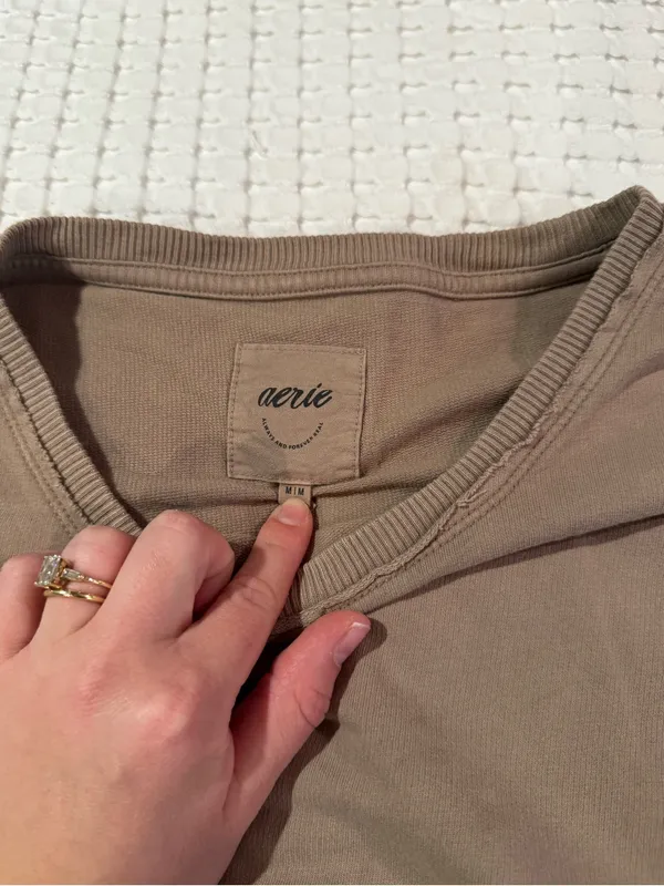Aerie Brown Oversized Lounge Set - Image 3