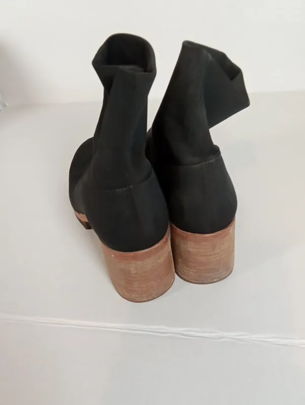 Clarks Originals Nadia Boot Ankle Boots Block Heel Boho Neutral Womens 8.5 - Image 6