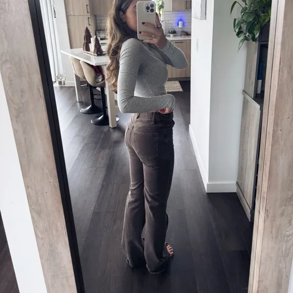 Brown Pacsun High Rise Denim (Size 23) - Image 3