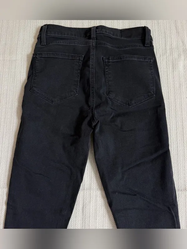 Paige Hoxton Ankle Jeans in Magical Night Black Skinny Jeans Size 26 - Image 10