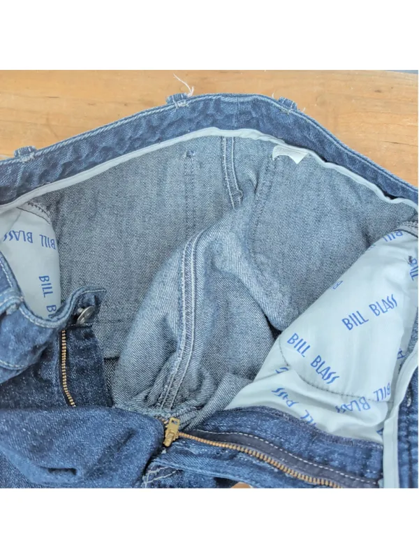 Vintage Bill Blass Cutoff Denim Shorts - Image 4