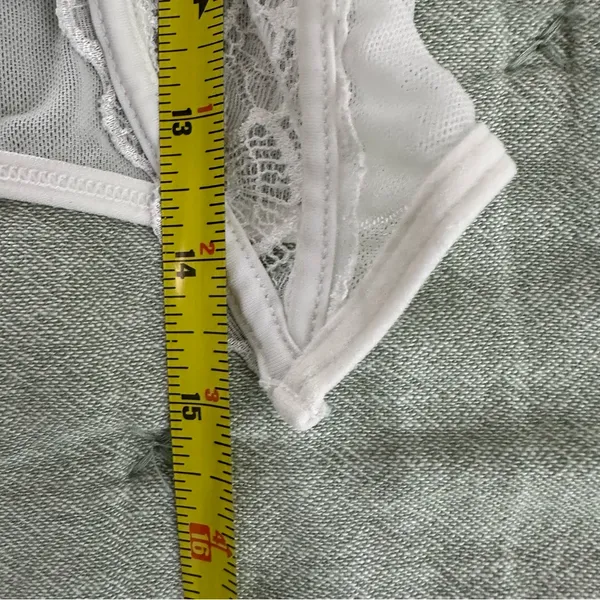 Princess Polly Women’s Corset Bustier Crop Top White Size S/M - Image 6