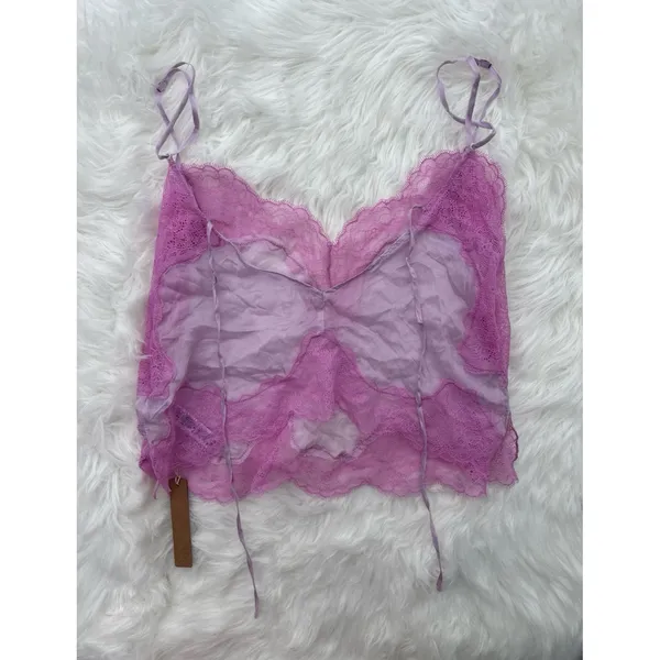 Skims Romance Lace Cami Sugar Plum Size XS - Image 7