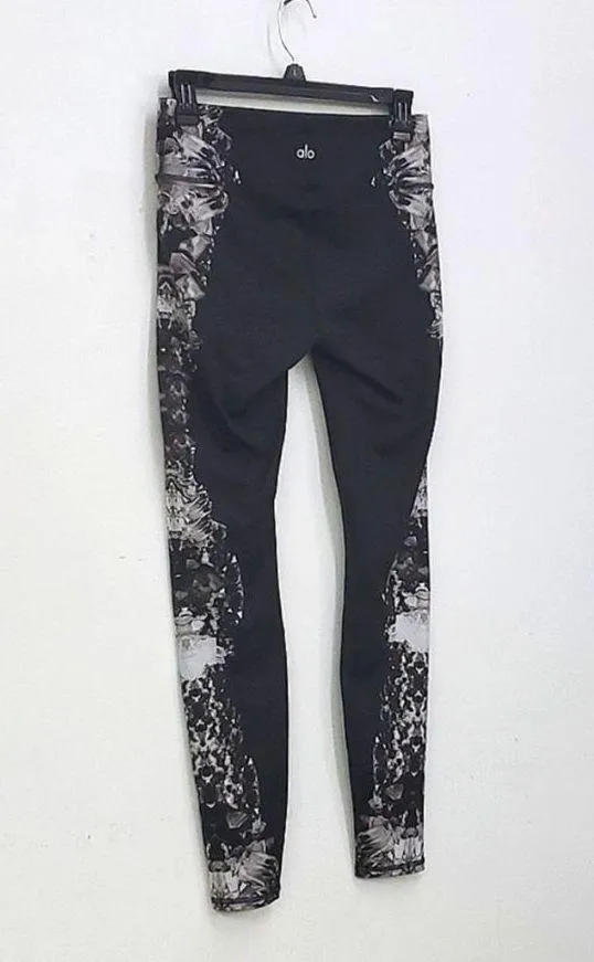 ALO YOGA High-Waist Airbrush Legging XS Dark Krystal Black - Image 6