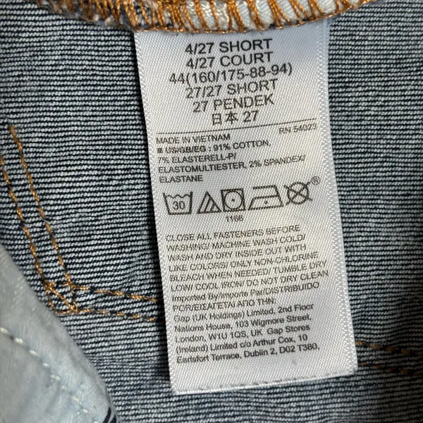 GAP Dark Blue Short High Rise Universal Jeggings - Image 4