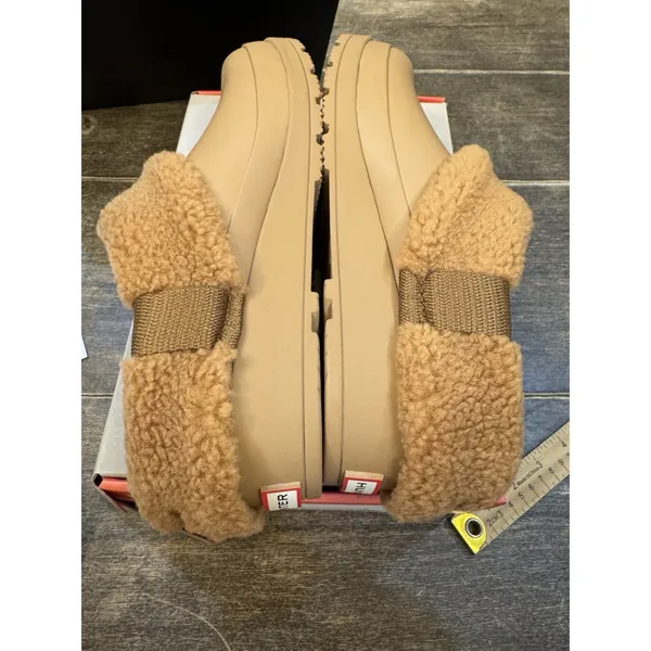Hunter Women's W Play Sherpa Insulated Clog Tawny Tan‎ Size 6!! - Image 6
