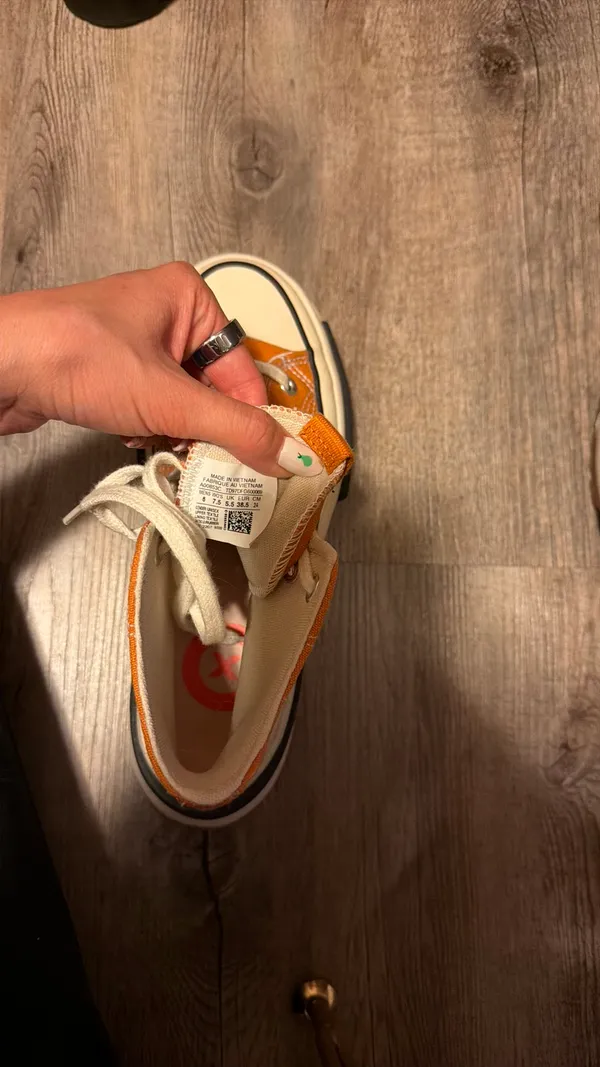 Orange Converse - Image 2