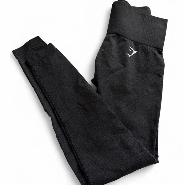 Gymshark Women’s Dark Gray Athletic Leggings XS - Image 3