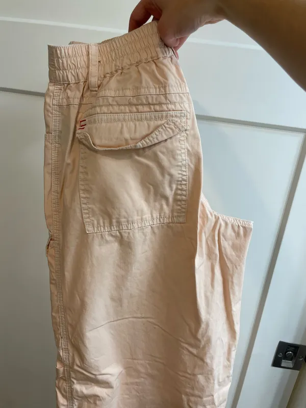 Urban Outfitters Light Pink Cargo Pants - Image 9