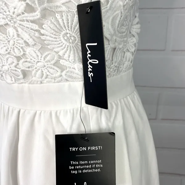 Lulus Lovers Game Skater Dress Size Medium NWT - Image 9