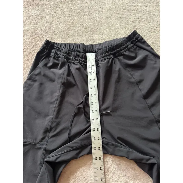 Lululemon Women's Final Play Loose‎ Fit Cropped Yoga Pants Black Size 10 - Image 8