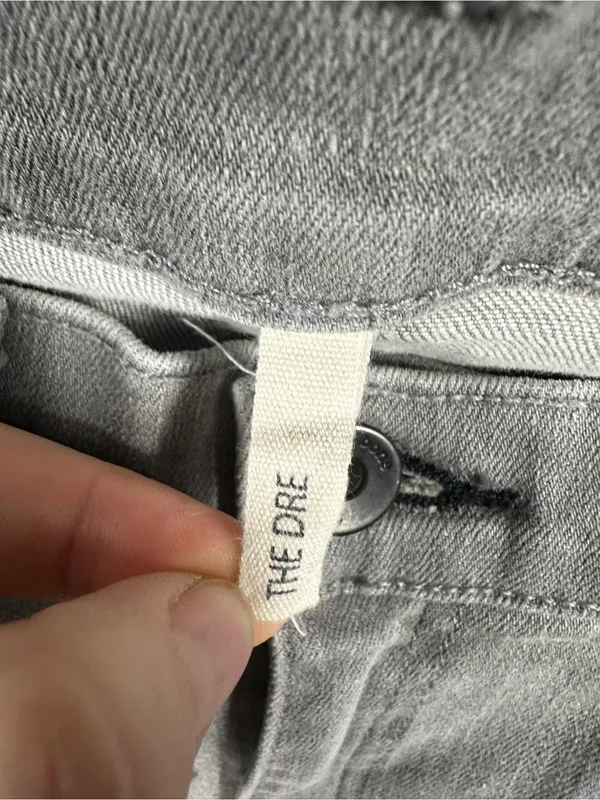 J130. Rag & bone slim fit Women’s Grey Jeans - Image 4