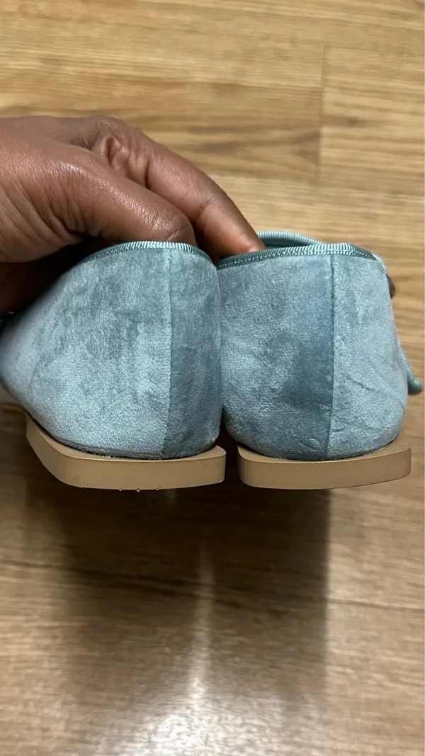 ZARA flat velvet ballet shoes - Image 6