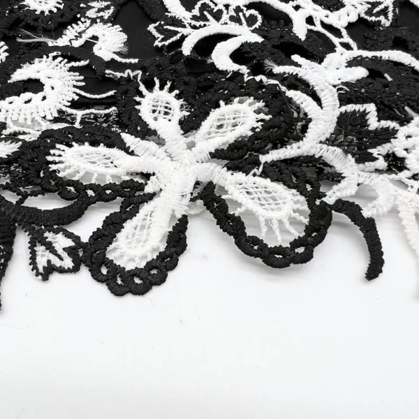 AQUA Floral Lace Sheath Dress Women XS Ruffle Cocktail Elegant Chic‎ Feminine - Image 10