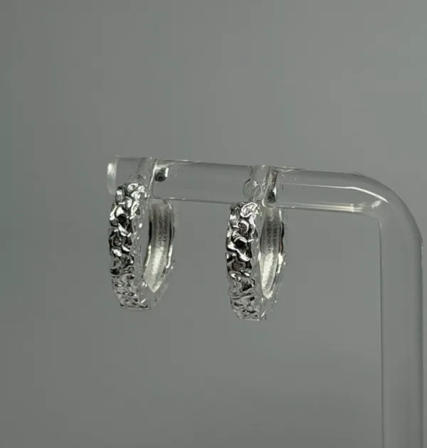 925 Sterling Silver Earrings Hoop - Image 6