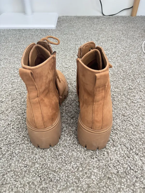 Brown Suede Boots - Image 3