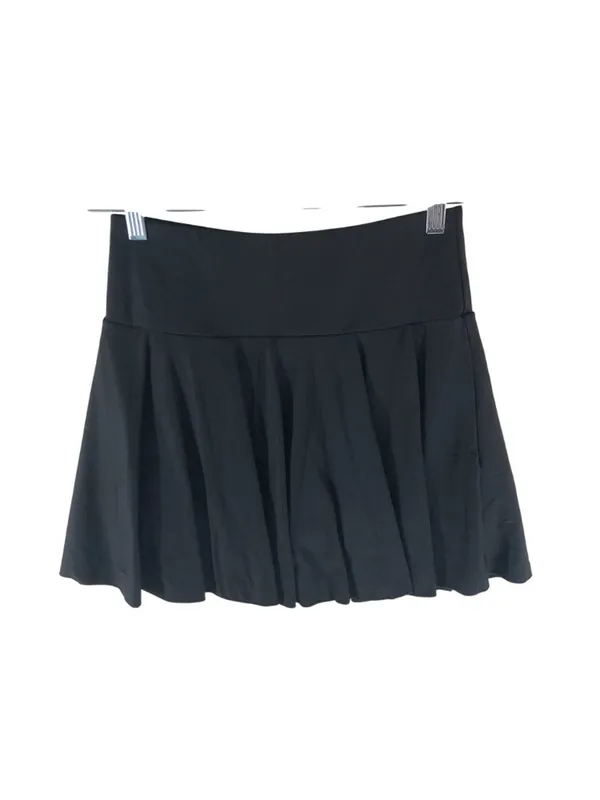 Halara SoftlyZero Airy 2-in-1 InstantCool Tennis Skirt-Marvelous Black M - Image 4