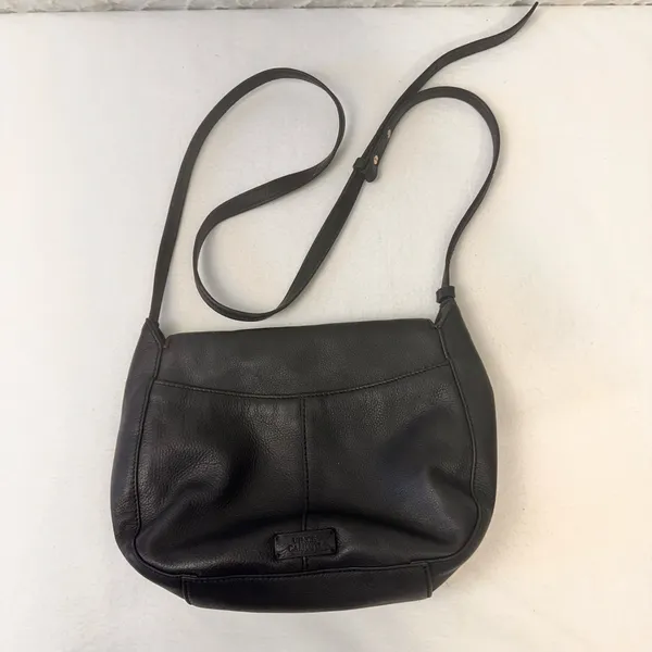 Vince Camuto Crossbody Women's Leather Black Bag Shoulder Purse Classic Pebbled - Image 10