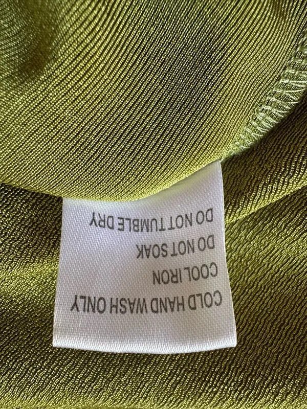 Princess Polly Party Time Olive Green Knit Top-‎ Mini Dress Sz 16 Comfy Flowy - Image 6