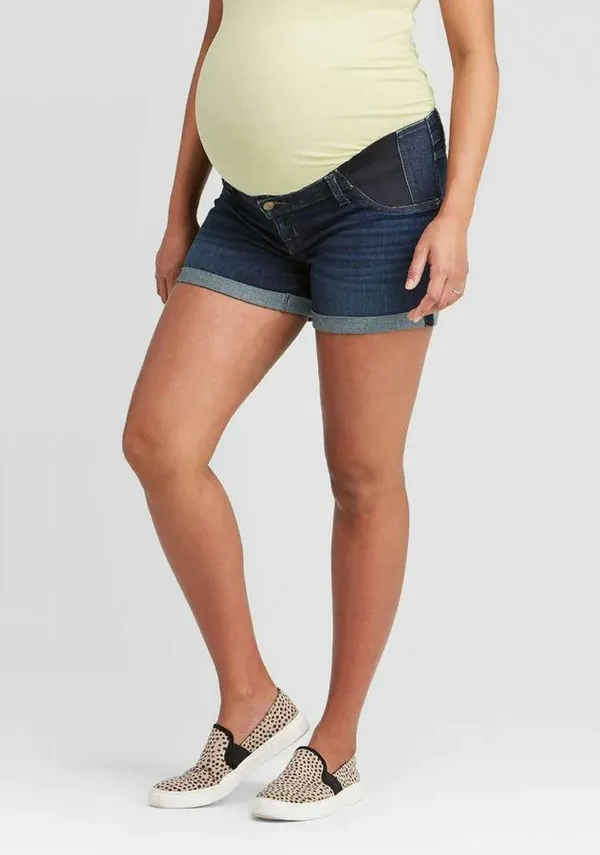 Isabel Maternity Maternity Shorts - Image 2