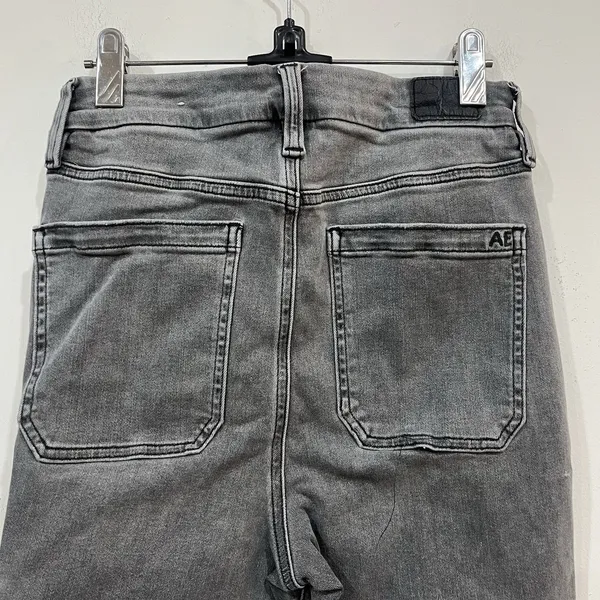 American Eagle Women’s Gray Next Level Stretch Cargo Pants 6 Short Utility - Image 5
