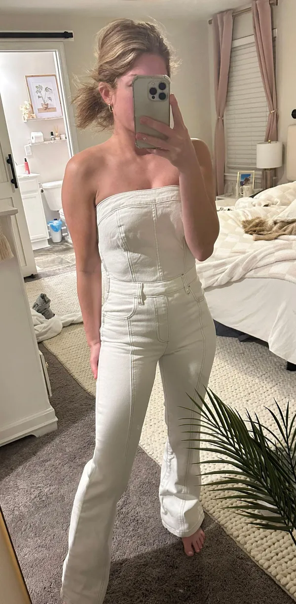 PacSun White Jumpsuit - Image 2